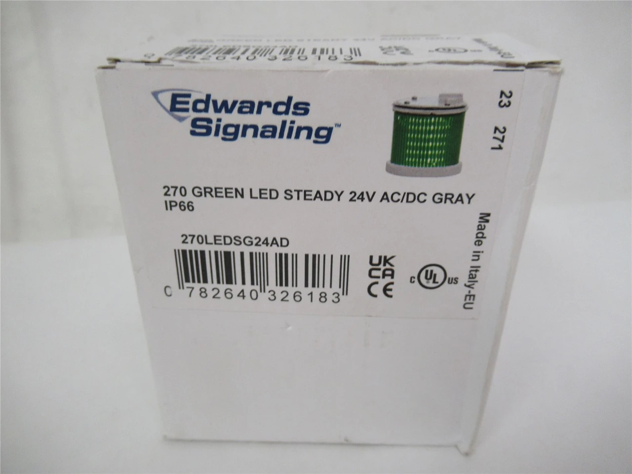 Edwards Signaling 270LEDSG24AD; Light Module 24V AC 24V DC