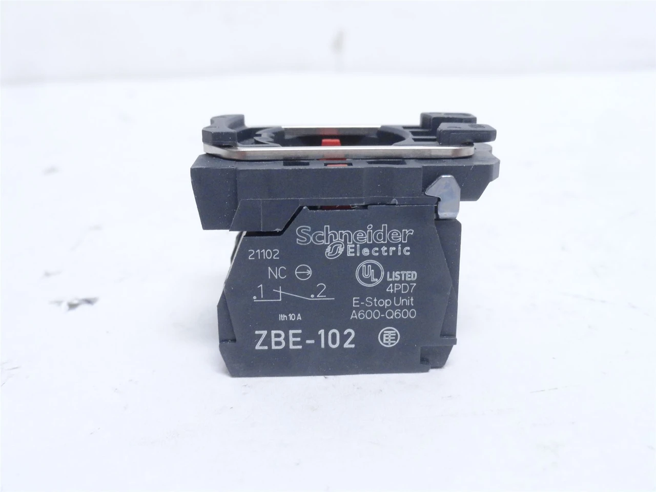 Schneider ZB5-AZ104; Switch Blocks W/Body Fixing Collar; 2-NC