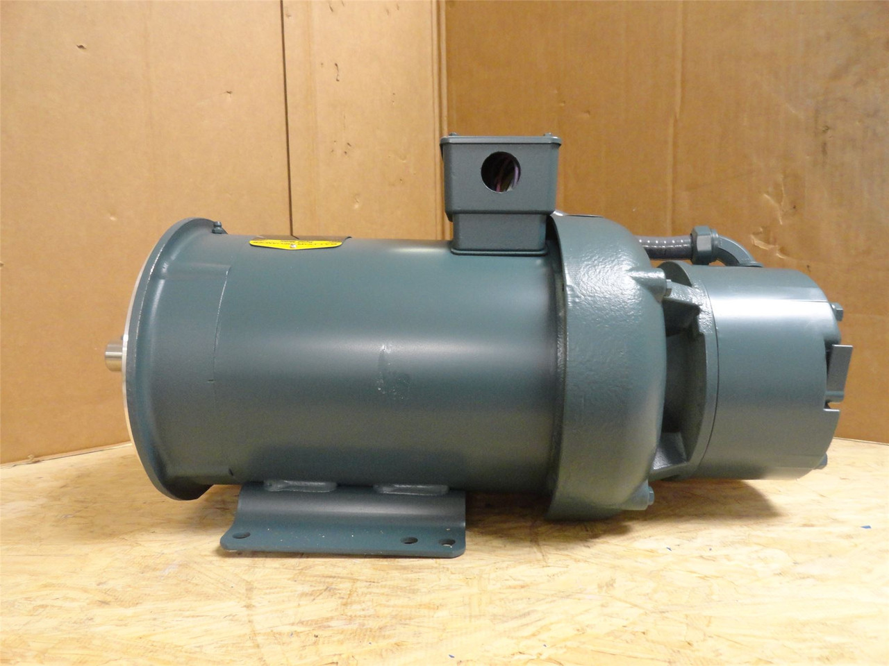 Baldor CEBM3611T-D; Brake Motor 3HP; 230/460V; 1760RPM; 3PH