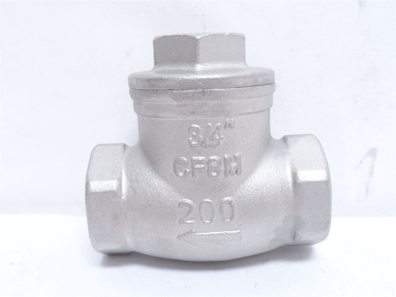 Sharpe 20276-3/4; Swing Check Valve; SS-316; 3/4NPT