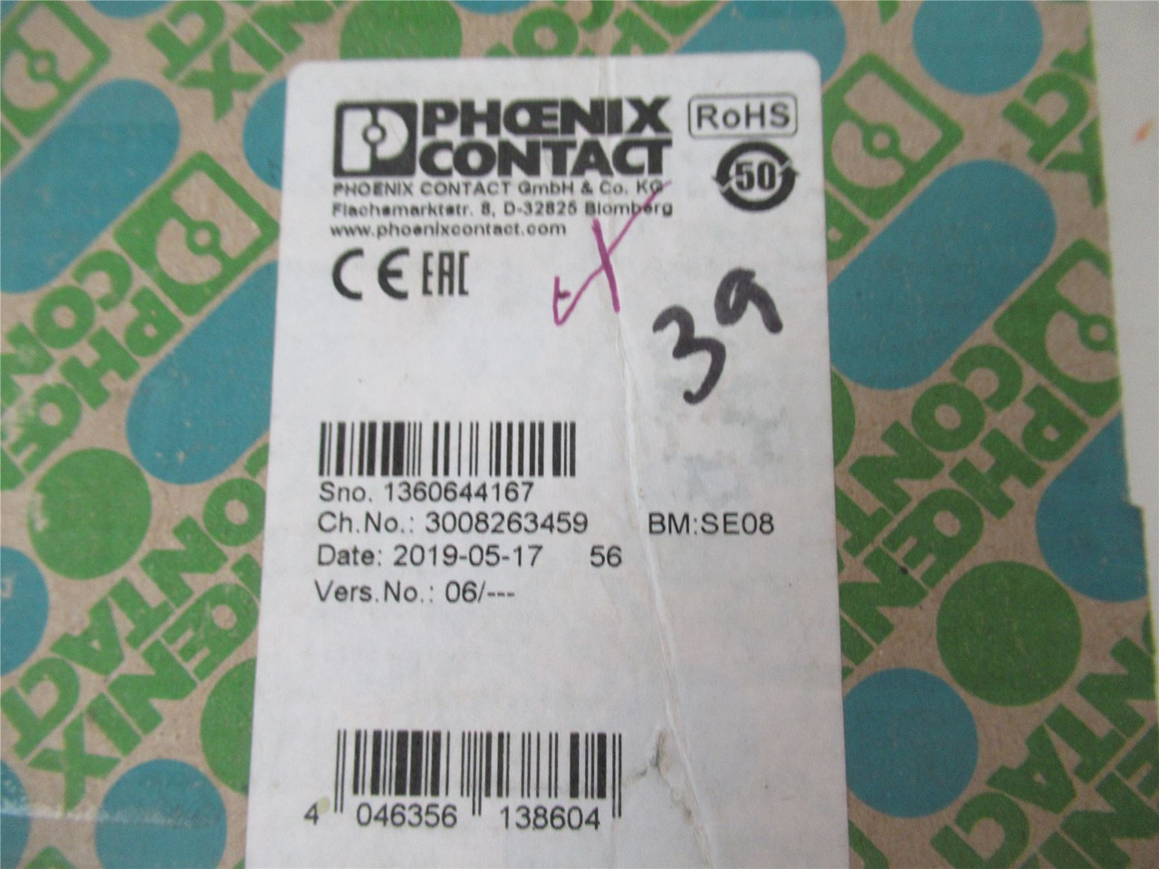 Phoenix Contact PSRR-SCP-24UC/URM/3X1/3X2;  Safety Relay