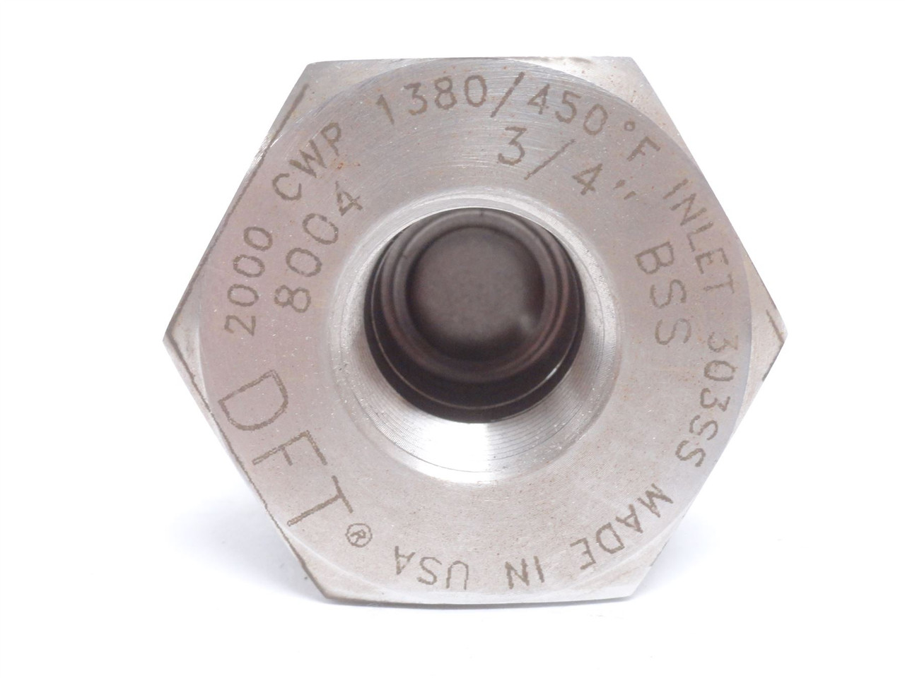 DFT BSS8004X3/4; In-Line Threaded Check Valve; 3/4NPT; 3/4BSA