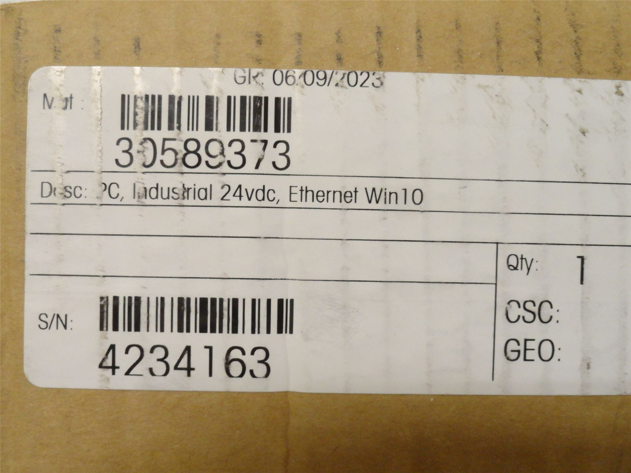 Mettler-Toledo 30589373; Safeline Flex PC Unit; W10; 100-240VAC