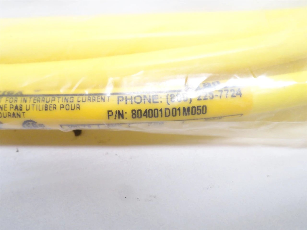 Woodhead 1200651604; Micro-Change Cordset; 5m Long; 4P; 90Deg