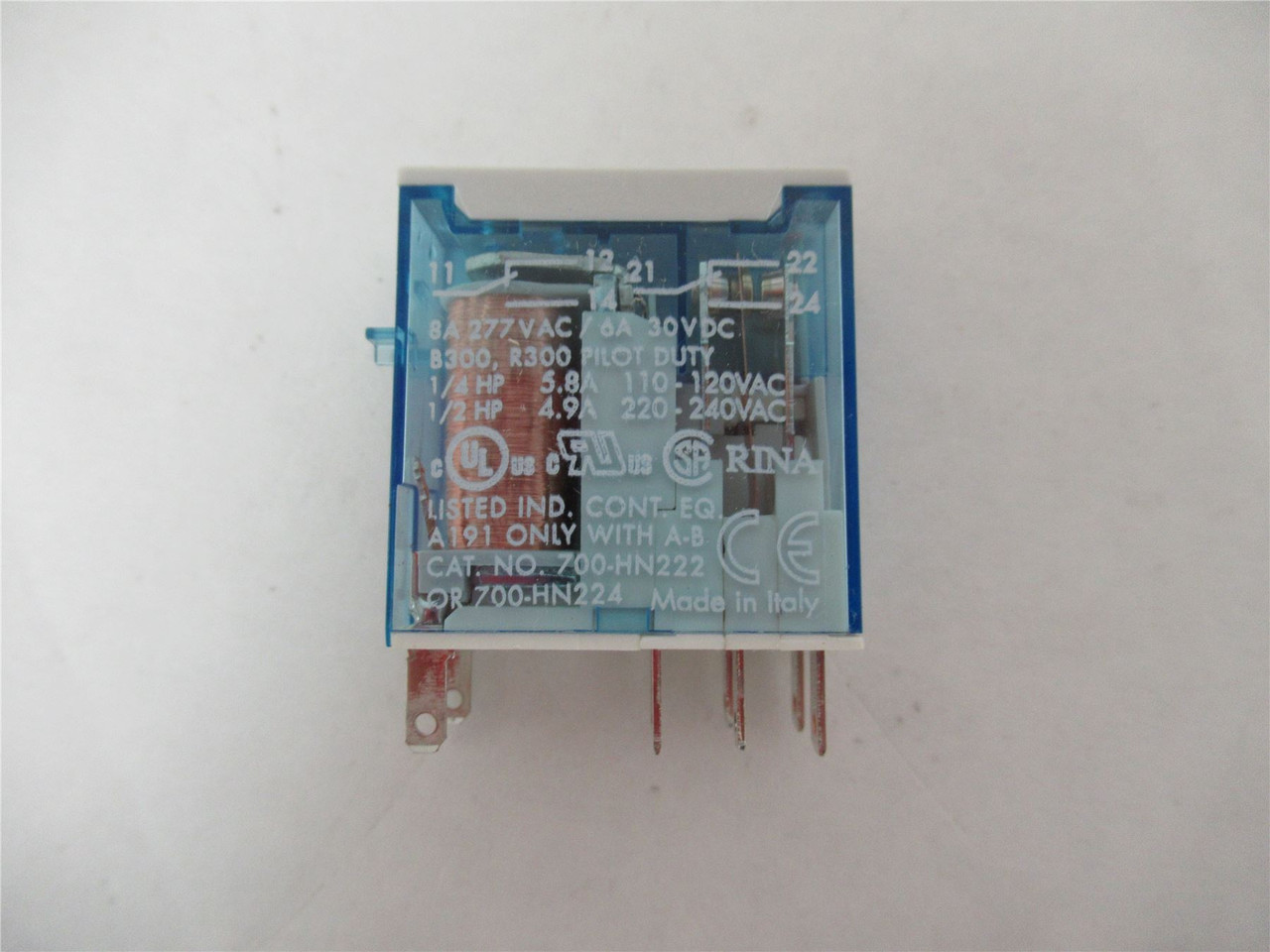 Allen-Bradley 700-HK32Z24; Relay 8A Coil: 24VDC