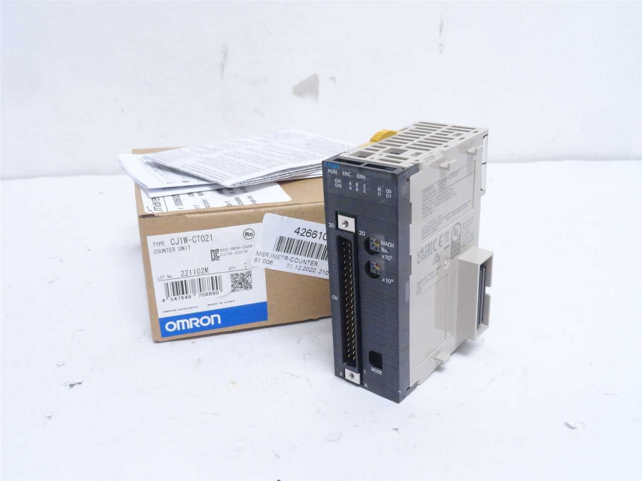 Omron CJ1W-CT021; High-speed Counter Unit 2-Channel In; 24VDC
