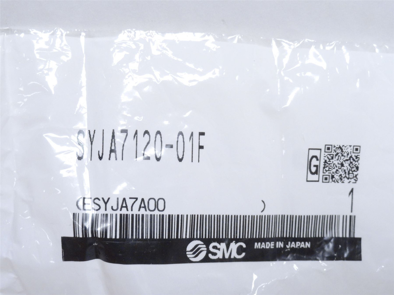 SMC SYJA7120-01F; Air Operated Valve; G1/8 Ports; 0.15-0.7MPa