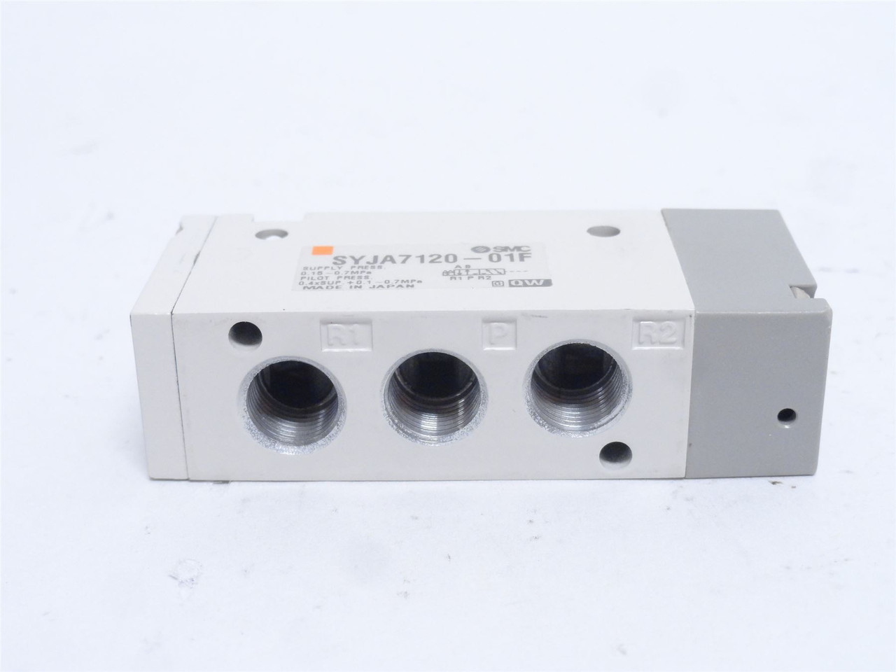 SMC SYJA7120-01F; Air Operated Valve; G1/8 Ports; 0.15-0.7MPa