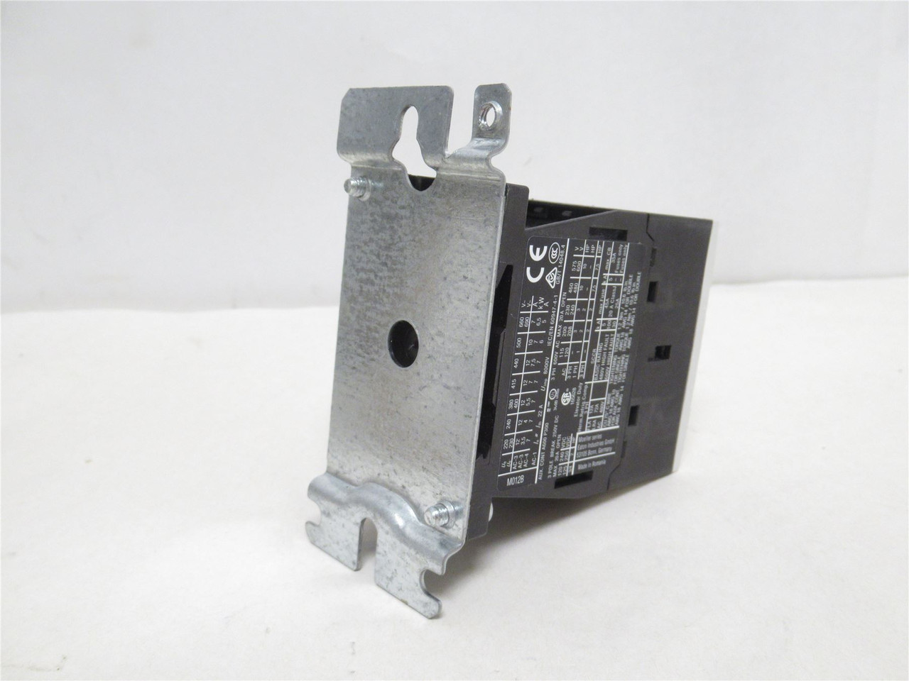 Eaton XTCE012B10A-QC1; Contactor 12A 3P; 600V; Coil: 110/120V