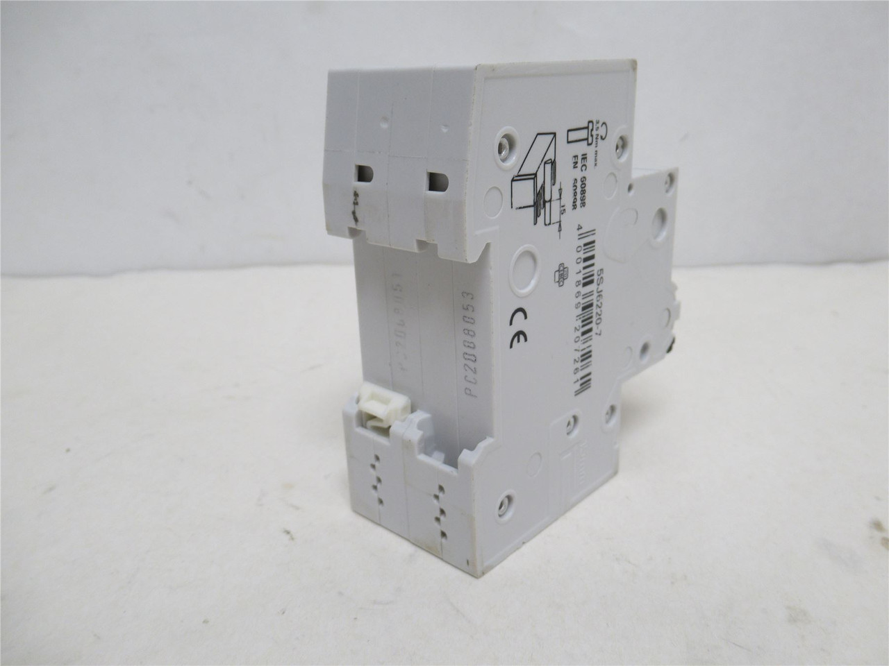 Siemens MCB5SY62-C20-2P; Mini-Circuit Breaker; 20A; 2P; 400V