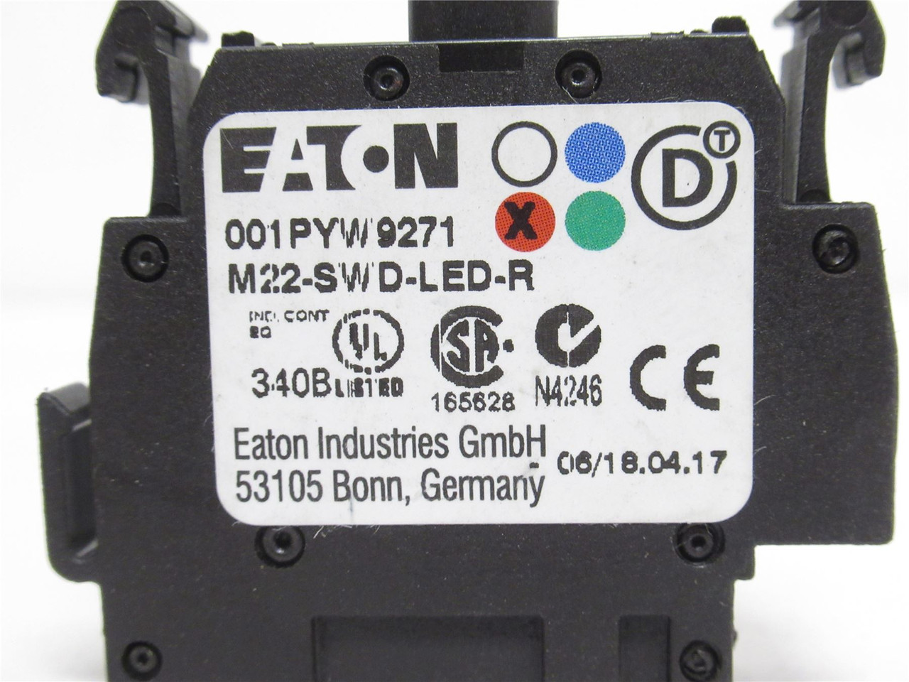 Eaton M22-SWD-LED-R; Intelligent wiring system control station