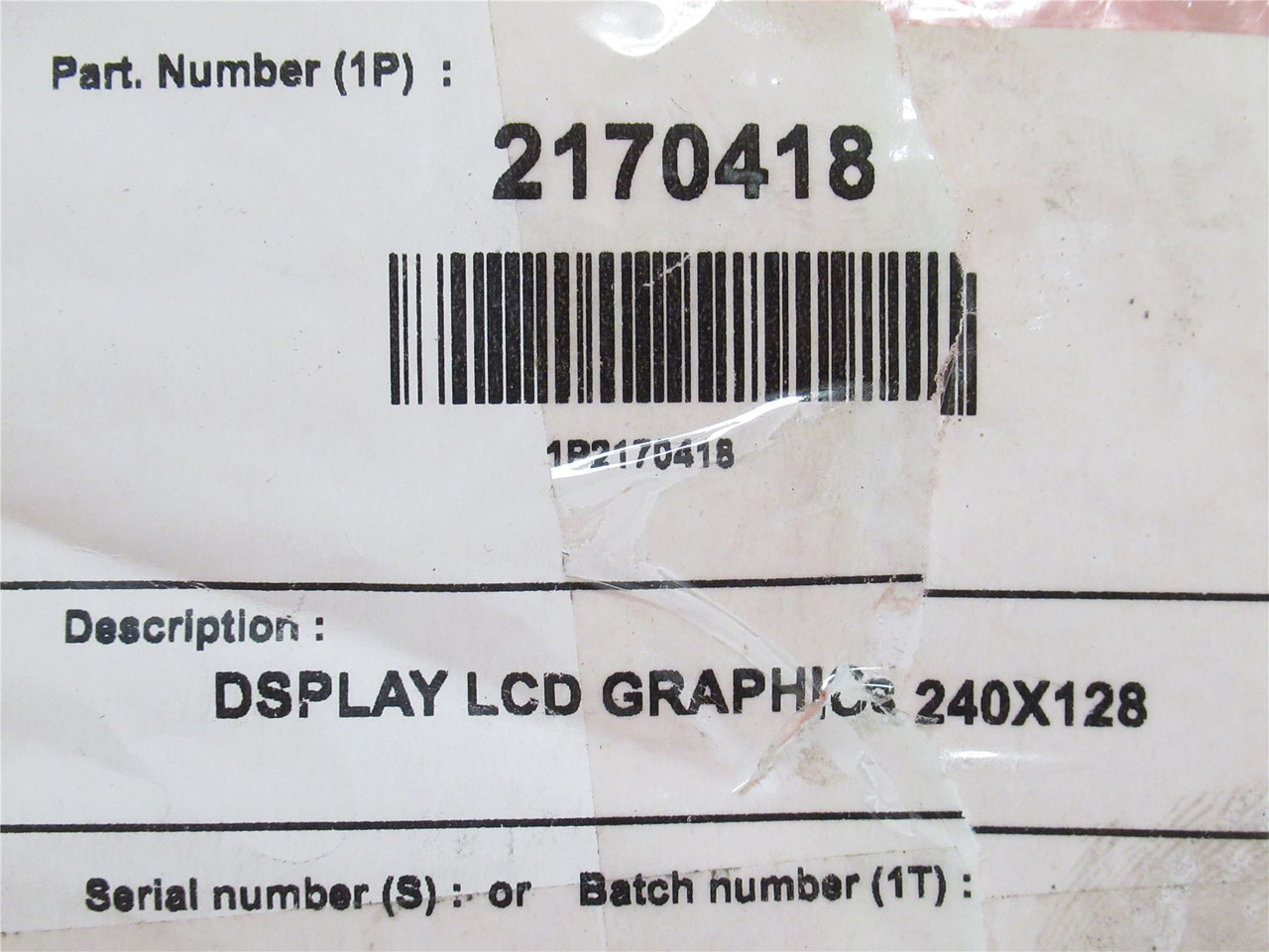 Markem 2170418; LCD Display Board; 240 x 128