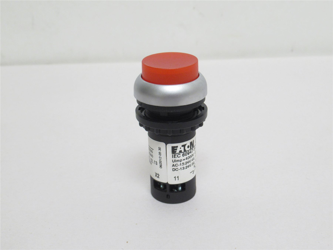 Eaton C22-DRLH-R-K01-120; Illumin Push-Button; Red; 1NC; 120V