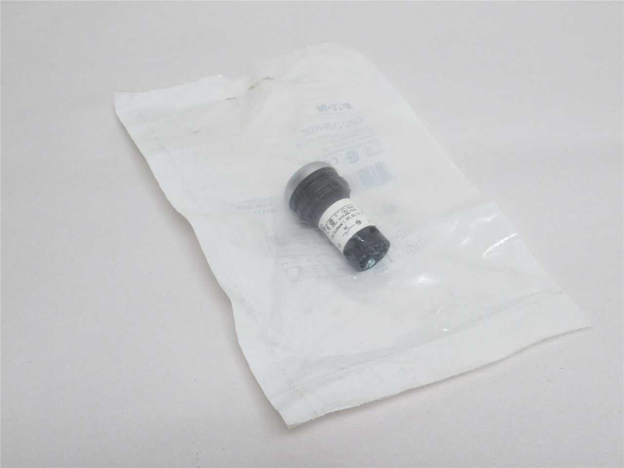 Eaton C22-D-R-K02; Momentary Push Button; 110/230VAC; 22.5mm