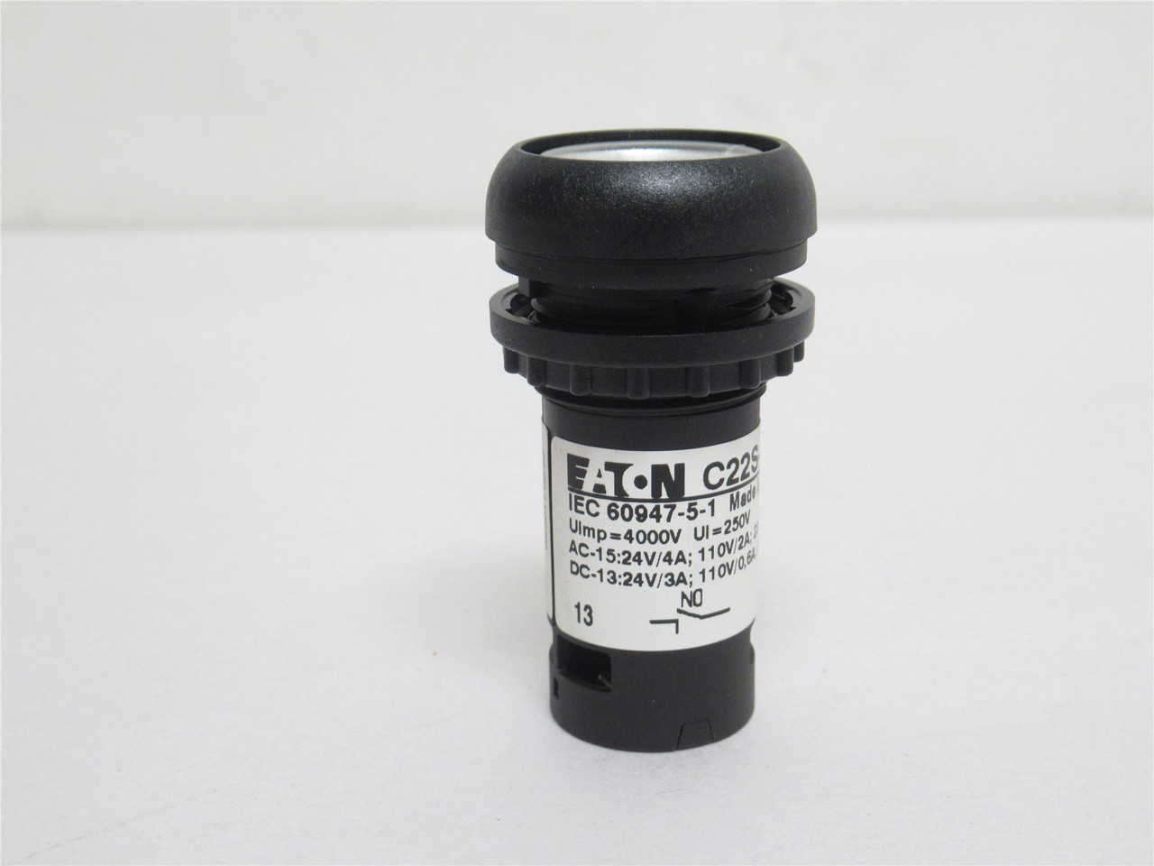 Eaton C22S-DL-XG-K10-120; Illuminated Push-Button W/Out Plate