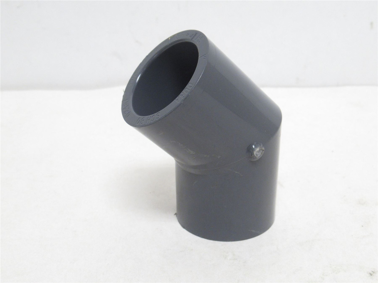 Dura 817-010; Lot-2; PVC Elbow; 45Deg; Schedule: 80; 1" FSW