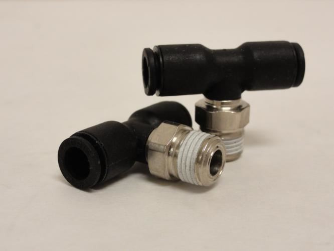 Legris 3108-06-11_; Lot-2; Male Branch Tee; 6mm Tube x 1/8 NPT