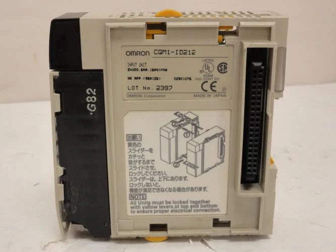 Omron CQM1-ID212; Input Module; 24VDC; 16-Point
