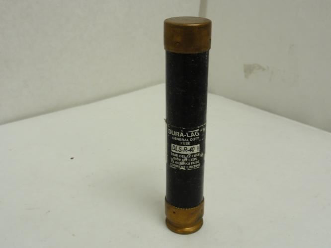 Cooper-Bussmann DLS-R-40; Time Delay Fuse; 40A; 600VAC