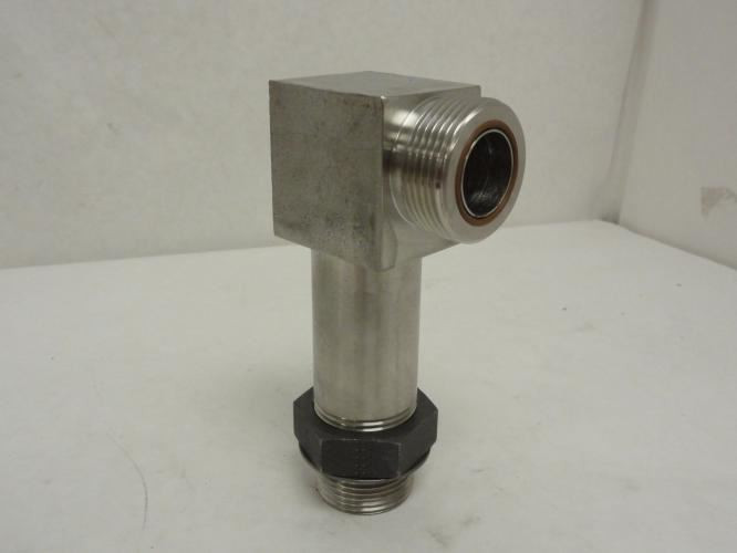 SSP S16GE; Straight Thread Elbow 90Deg; SS-316; 1 OFS x 1 BOSS