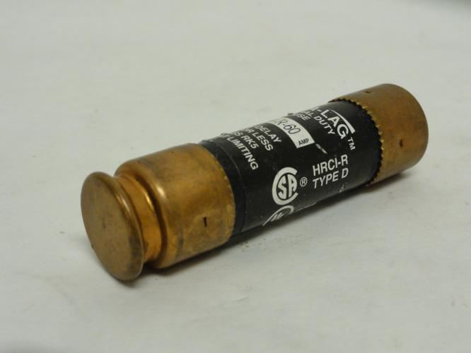 Cooper-Bussmann DLN-R-60; Time Delay Fuse; 60A; 250Vac