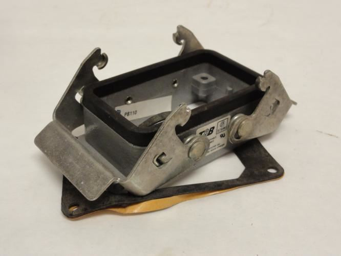 T&B PB110; Double Lever Locking Panel Base; Metal
