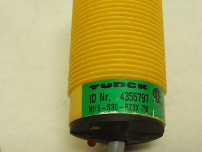 Turck NI15-S30-RZ3X; Proxmity Sensor 4355797; NO NUTS