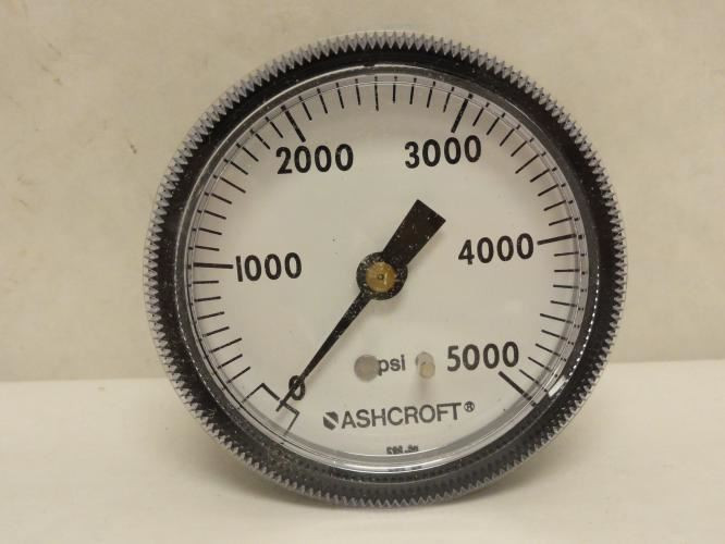 Ashcroft 25W1001TH 02B XUC 5000; Dry Press Gauge; 0-5000Psi
