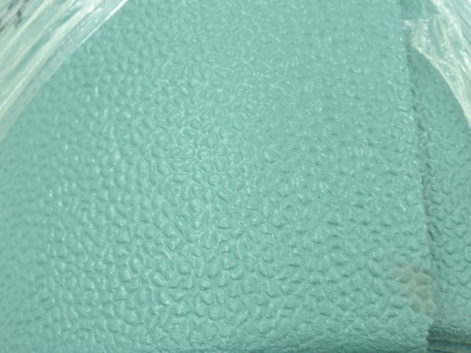 Comfort King 2-11-15_; Blue ESD Mat; 48" W x 5' L x 5/16" Thick