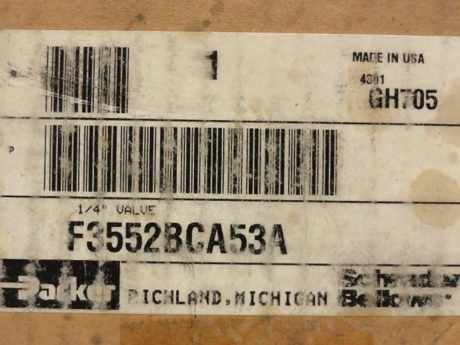 Parker F3552BCA53A; Valve Sandwich Regulator; 1/4" NPT; 150PSIG