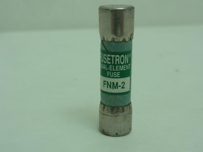 Bussmann FNM-2; Fusetron Time Delay Fuse; 2A; 250VAC