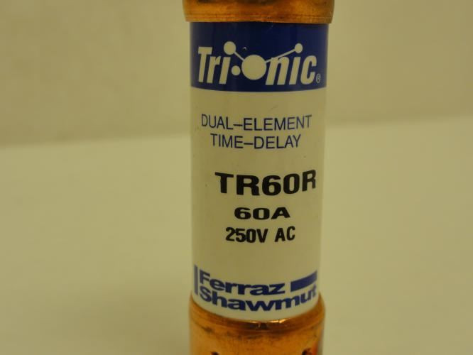 Ferraz TR60R; Trionics Dual Element Time Delay Fuse 90A; 600V