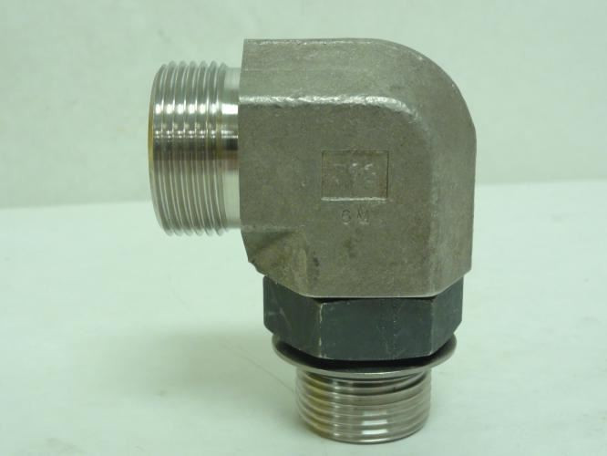 SSP 16-14 C5OLO-SS; Special Elbow 90Deg SS-316 1 ORFS 7/8 BOSS