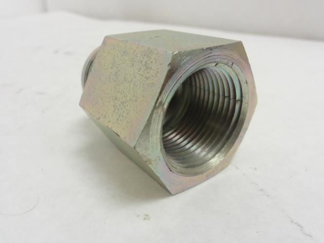 Eaton 259-2022-16-16; Straight Adaptor; 1 FNPT x 1 JIC; Steel