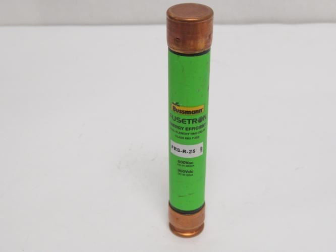 Bussmann FRS-R-25; Time Delay Current Limiting Fuse 25A; 600VAC