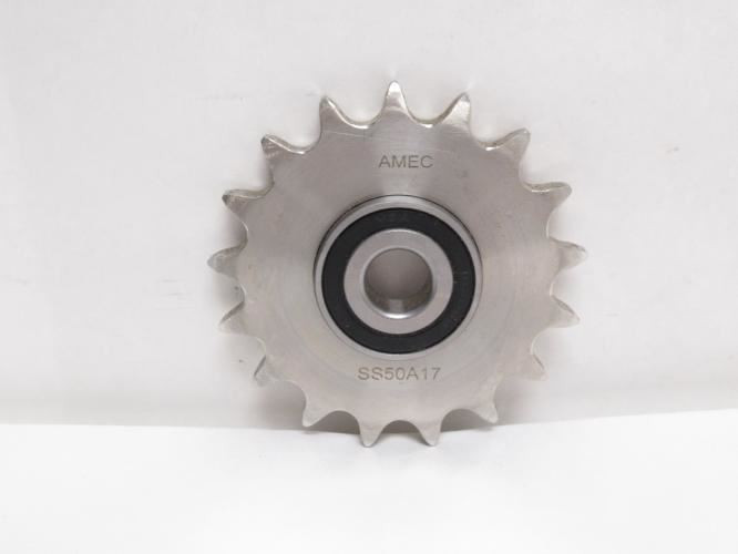 AMEC 50BB17HSS; Idler Sprocket; SS; 5/8"ID; 17 Teeth