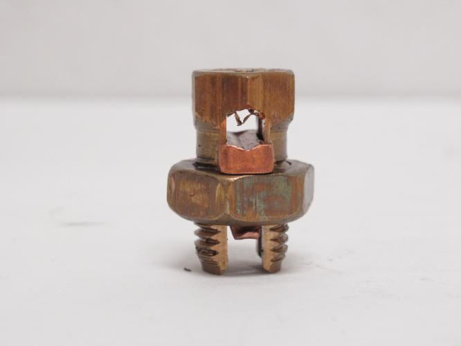 MFG- 6H; Lot-3 Split-Bolt Connectors; 8 sol To 6 sol