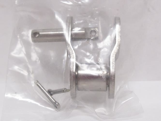 Tsubaki 60NS; Nickel Plate Offset Link #60; Cottered