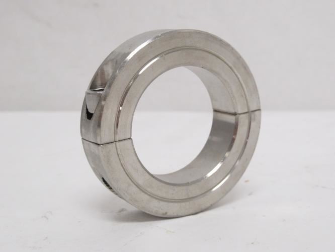 MFG- 2C-150-S; Shaft Clamp Collar; SS; 1-1/4"ID x 2-1/2"OD