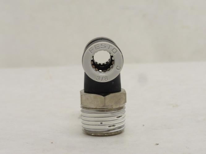 Festo QST-H-1/2-3/8-U-M; Lot-2 T-Fitting 533264; 3/8"PTCx1/2NPT