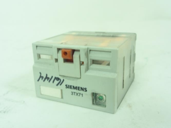 Siemens 3TX7117-5PC13; Plug-In Relay; 24VAC; 15A; 14-Pin