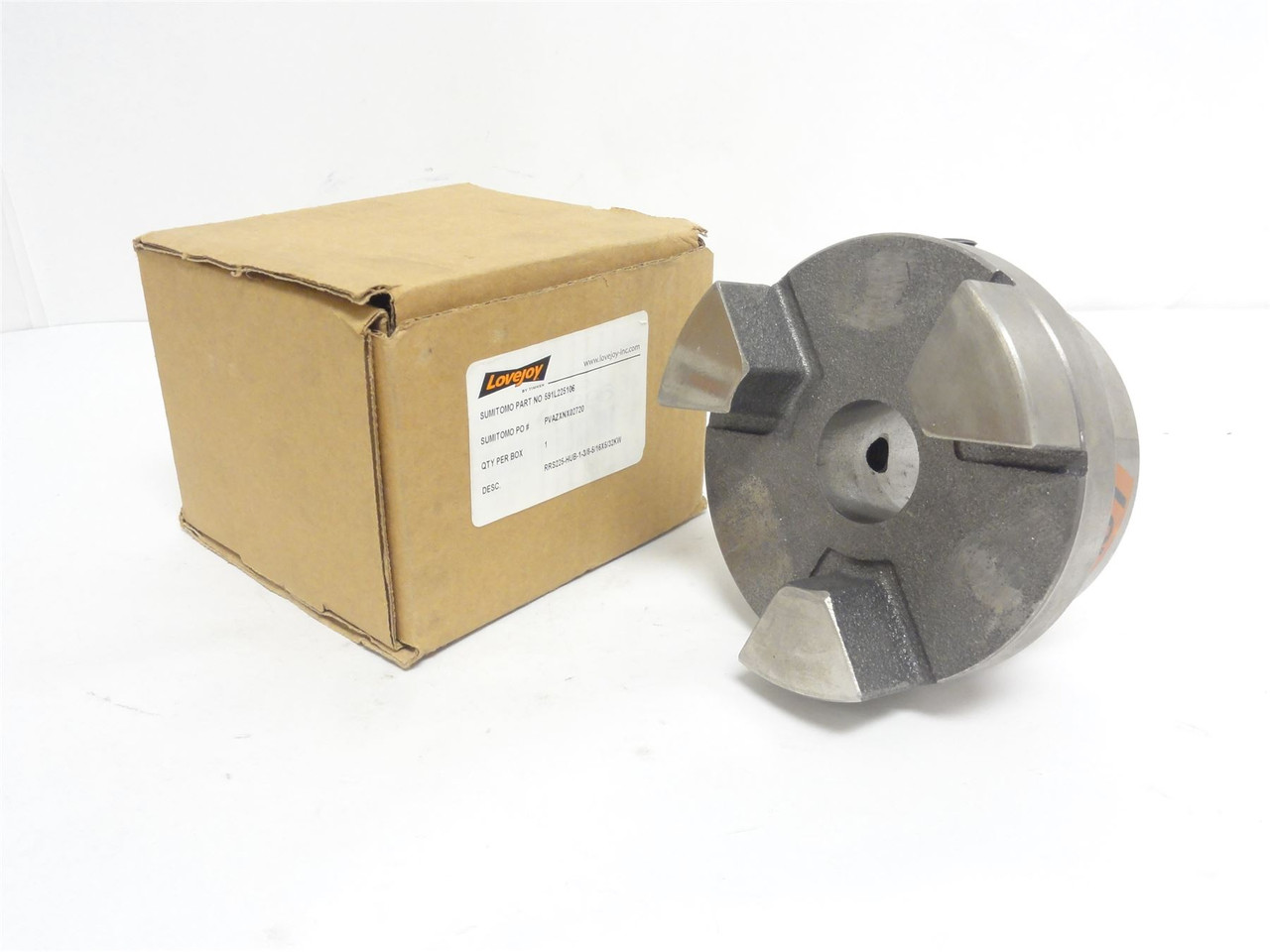 Lovejoy RRS225-HUB-1-3/8-5/16X5/32KW; Coupler Hub 1-3/8"ID
