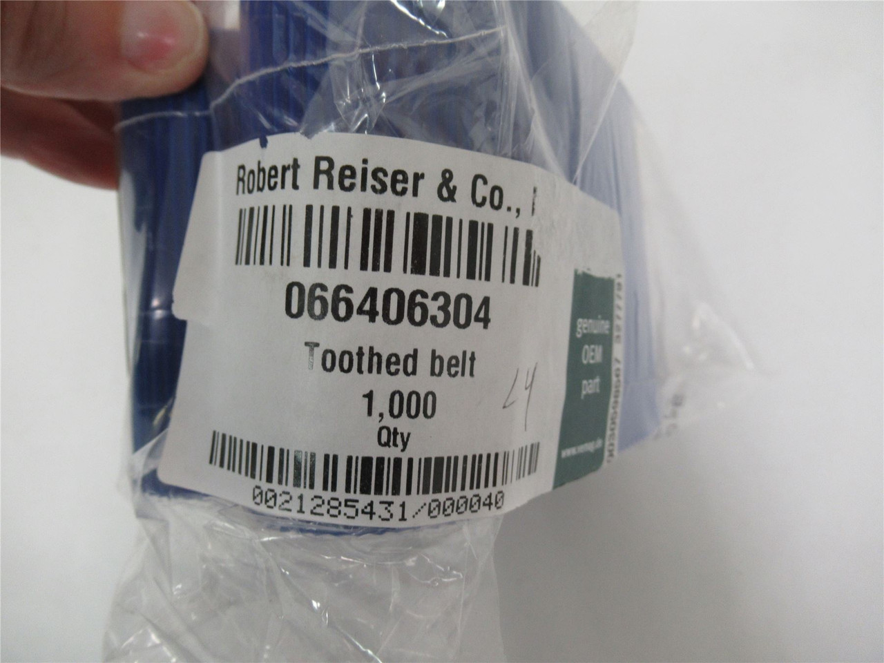 Vemag 66406304; Toothed Belt