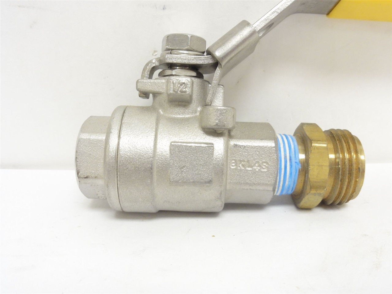 Legend Valves T-712; Locking Ball Valve; SS; 1/2NPT; W/Fitting