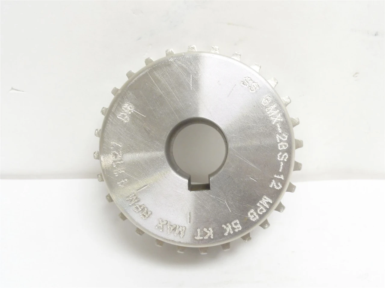 Gates SS 8MX-28S-12 MPB; Poly Chain Belt Sprocket 3/4"ID; 28T