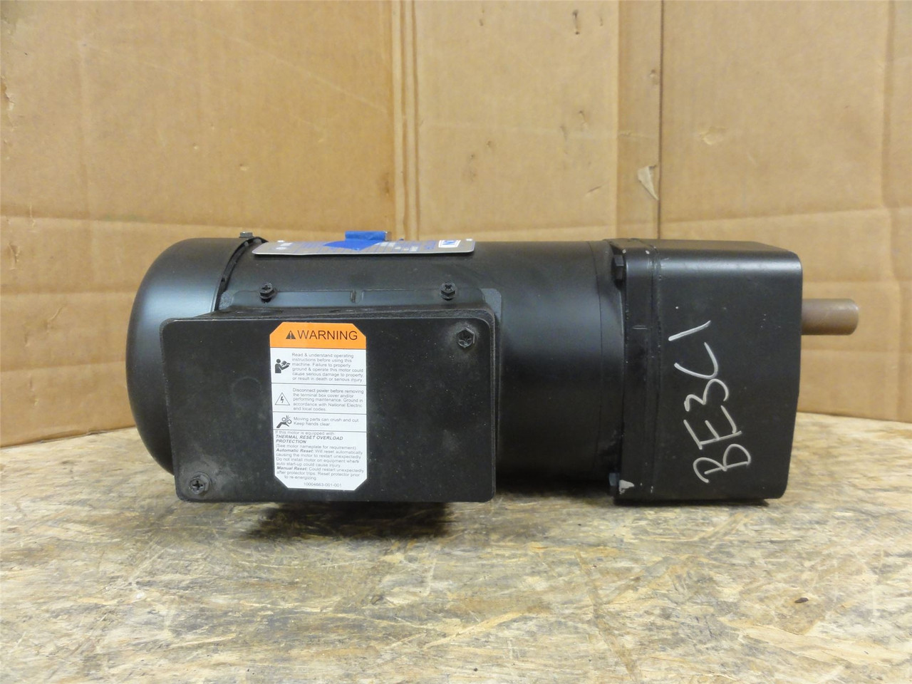 Leeson C42T17FZ16B; Gear Motor 096015.00; 10:1 Ratio