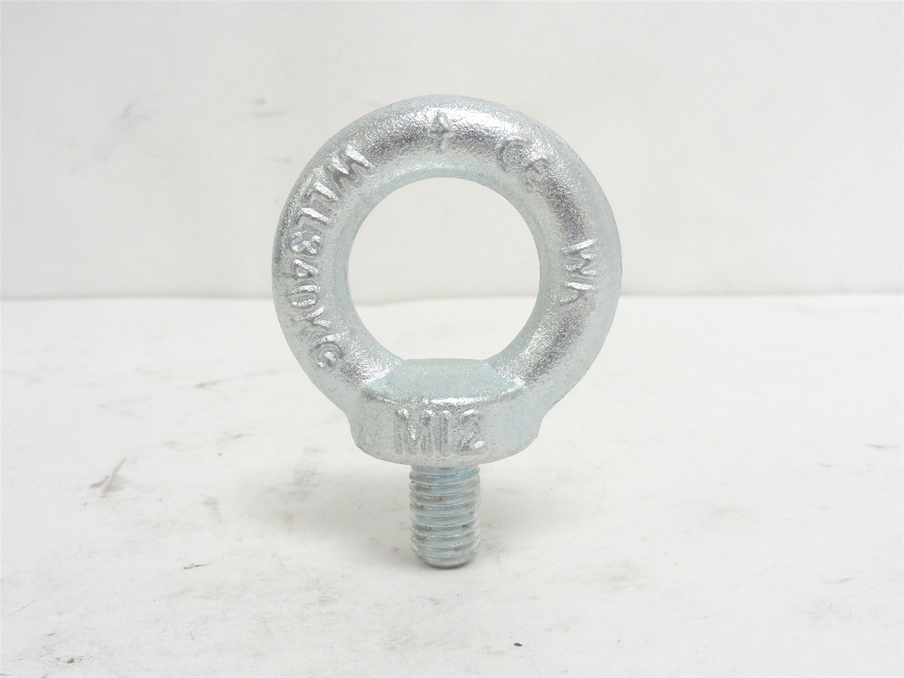 JW Winco WLL340KG; Steel Lifting Eye Bolt; M12 Threads