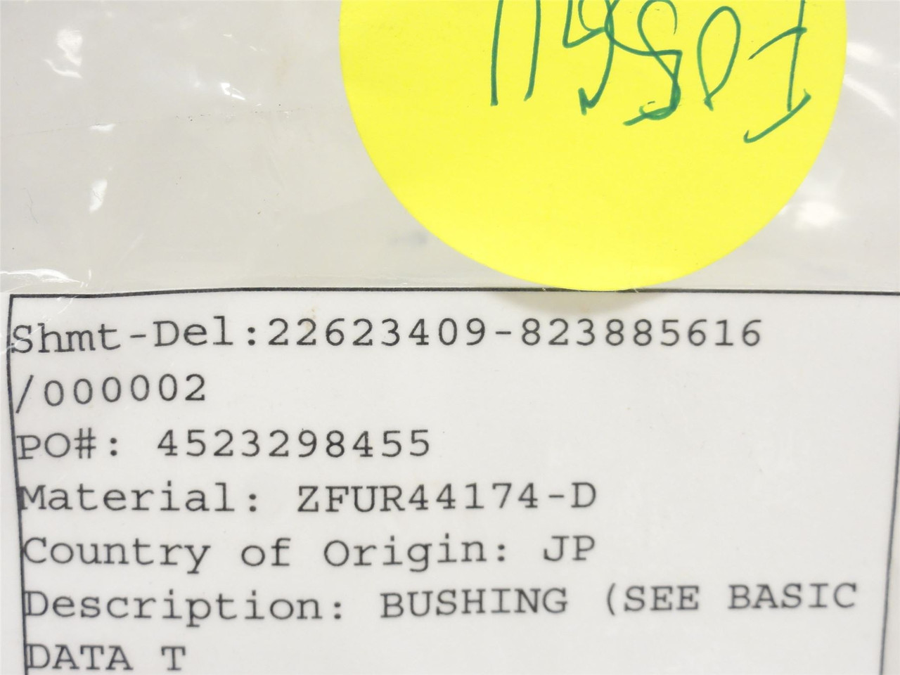 Cryovac FUR44174D; Bronze Platen Chain Bushing 20mmID; 30mmOD