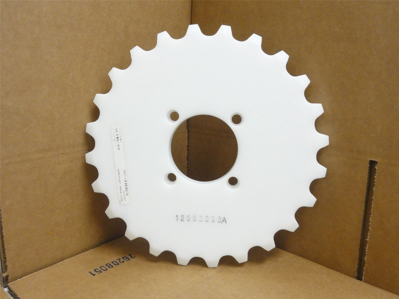 JBT 1266283BA; Poly-Drive Sprocket; 24 Teeth; 3-3/8"ID