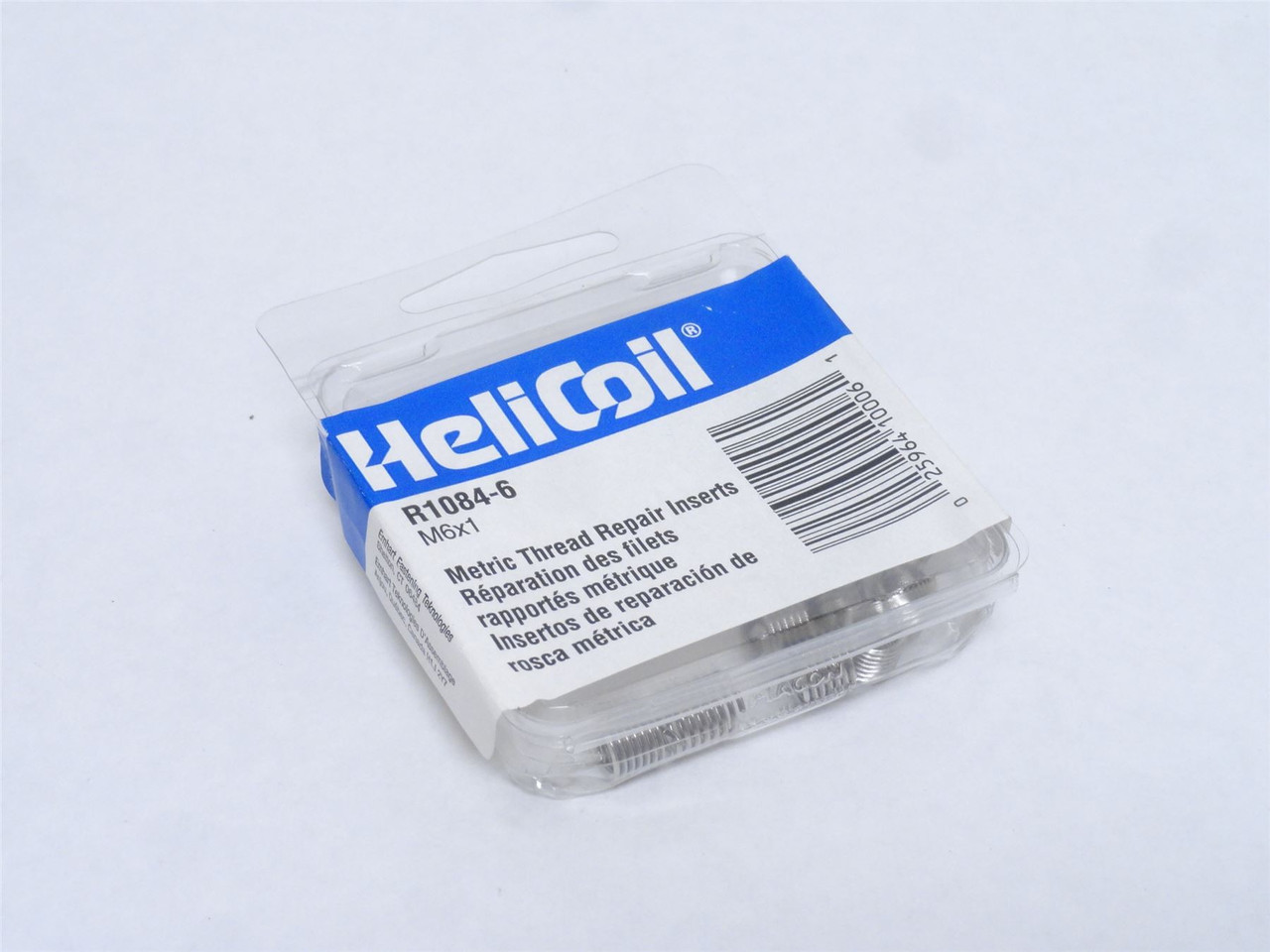 Helicoil R1084-6; Box-12; Tanged Style Helical Inserts; M6-1